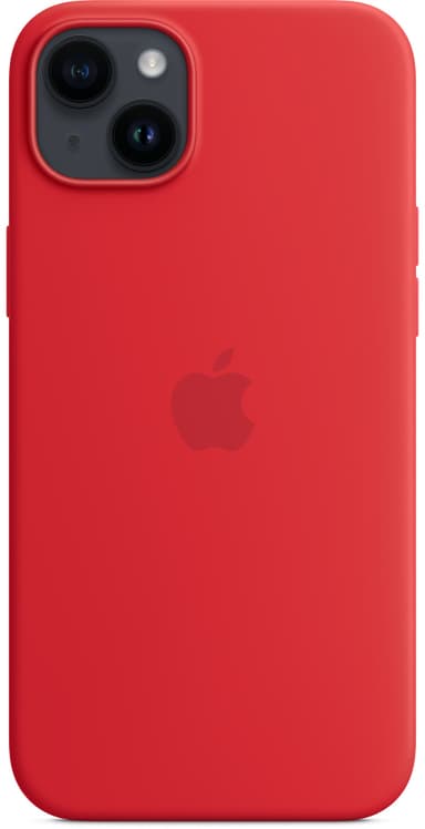 Apple Silicone Case With Magsafe iPhone 14 Plus Rood