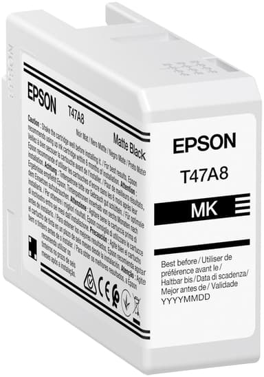 Epson Blæk Mat Sort T47A8 50 ml – P900