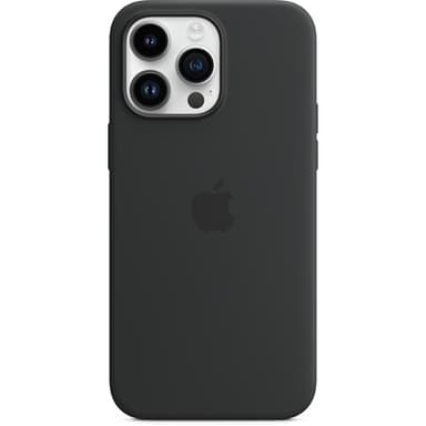 Apple Silicone Case With Magsafe iPhone 14 Pro Max Zwart