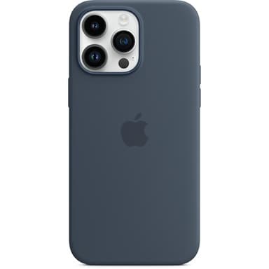 Apple Silicone Case With Magsafe iPhone 14 Pro Max Blauw