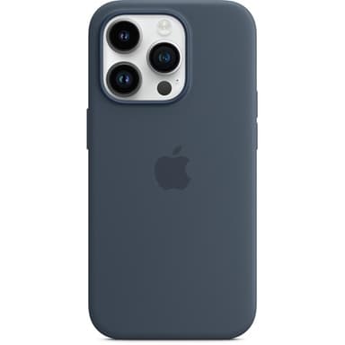 Apple Silicone Case With Magsafe iPhone 14 Pro Blauw
