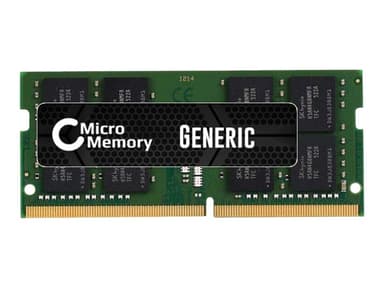 Micromemory CoreParts MMLE078-16GB minnemodul 1 x 16 GB DDR4 260-pin SO-DIMM 16GB 2666MHz DDR4 260-pin SO-DIMM