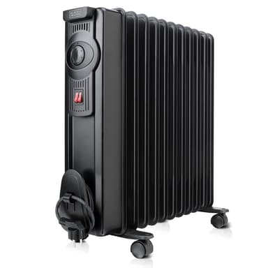 Black & Decker Oil Heater 1500W Black 