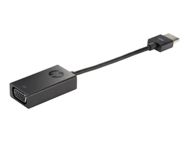 HP HDMI to VGA Display Adapter 0.045m HDMI VGA (D-Sub) Zwart