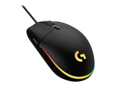 Logitech Gaming G203 LIGHTSYNC USB-A Muis Zwart