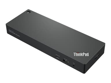 Lenovo ThinkPad Universal Thunderbolt 4 Smart Dock Koblet med ledninger (ikke trådløs) Sort Thunderbolt 4