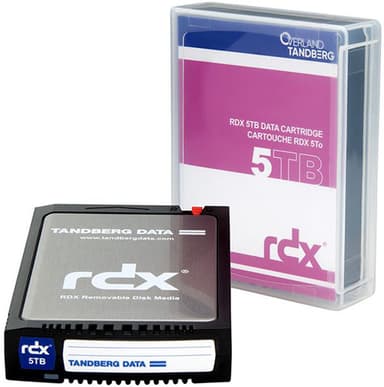 Tandberg Overland-Tandberg 8862-RDX lagringsmedia för säkerhetskopiering RDX-patron 5 TB 