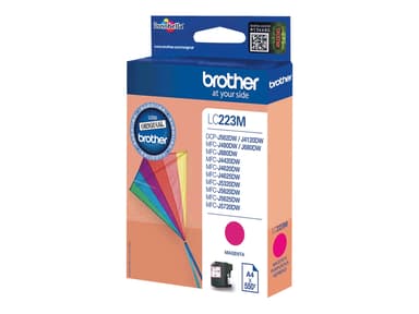 Brother Blæk Magenta LC223M, 550-SHEETS 