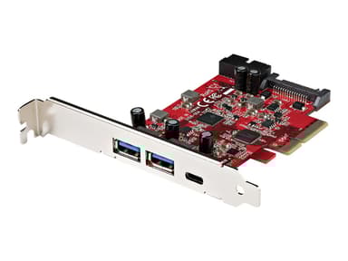 Startech StarTech.com PEXUSB312A1C1H grensesnittkort/-adapter Intern USB 3.2 Gen 2 (3.1 Gen 2) 