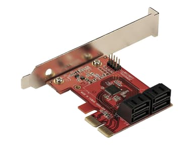 Startech StarTech.com 4P6G-PCIE-SATA-CARD liitäntäkortti/-sovitin Sisäinen 