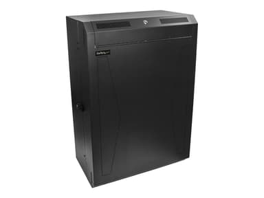 Startech StarTech.com RK830WALVS hylle 8U Veggmonterbar hylle Svart 