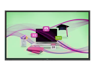 Philips Signage Solutions E-Line Digital skiltingstavle (flatskjerm) 165,1 cm (65") ADS Wi-Fi 350 cd/m² 4K Ultra HD Sort Berøringsskjerm Innebygd prosessor Android 10 65" ADS 350cd/m² 3840 x 2160pixels
