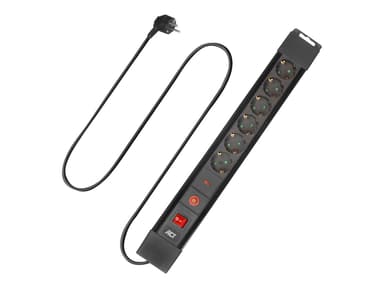 ACT Ac2450 - Power Strip (wall Mounting) - 230 Volt Switch 