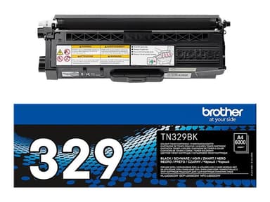 Brother Toner Sort TN-329BK 6k 