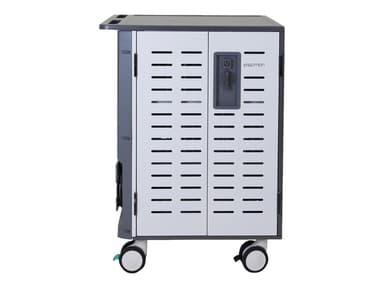 Ergotron DM40-2009-2 kärryt ja kaapit kannettavalle laitteelle Vapaasti seisova Hopea 