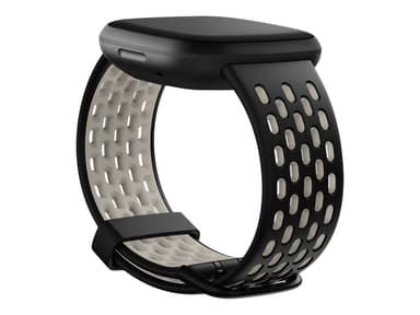 Fitbit Armbånd Sport Small Sort - Versa 3/Sense