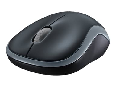 Logitech M185 RF Wireless + USB-A Muis Zwart