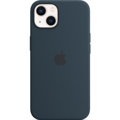 Apple Silicone Case With Magsafe iPhone 13 Blauw