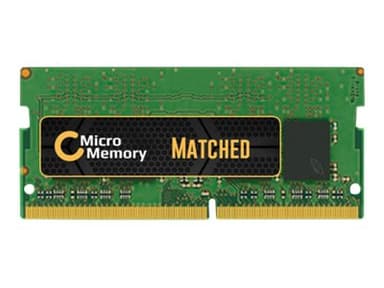 Micromemory CoreParts MMXCR-DDR4SD0001 minnemodul 8 GB 1 x 8 GB DDR4 260-pin SO-DIMM 8GB 2400MHz DDR4 260-pin SO-DIMM