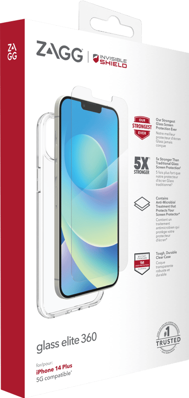 Zagg InvisibleShield Glass Elite 360 