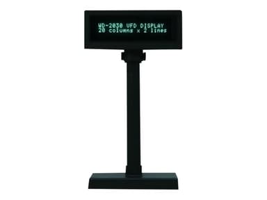 Capture Customer Display WD-2030 B USB With USB Power Black
