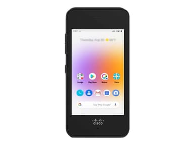 Cisco 840 10,2 cm (4") Android 10.0 USB Type-C 3 GB 32 GB 3040 mAh Musta 32GB Musta