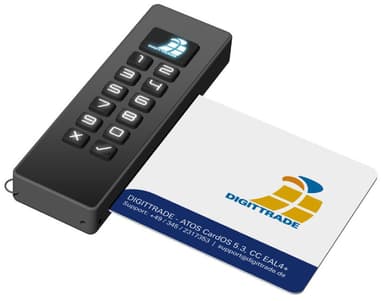 DIGITTRADE Kobra Stick Vs 512gb + 2 Smartcards 512GB USB Type-C Musta