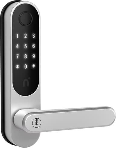NIMLY Touch Pro Black (silversvart) Smart Lås 
