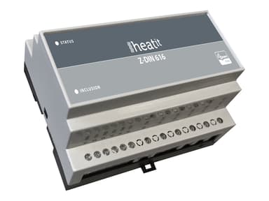 Heatit Z-DIN 616 sähkörele Harmaa, Vaaleanharmaa 1 