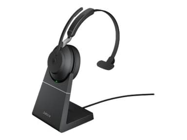 Jabra Evolve2 65 med ladestander USB Type-A Microsoft Teams Sort