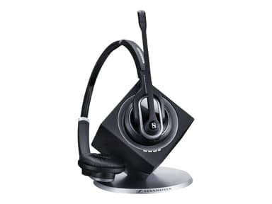 EPOS IMPACT DW PRO 2 ML (Dual Connectivity) Wireless Headset Stereo Skype for Business Zilver, Zwart