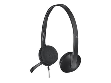 Logitech H340 USB A-tyyppi Musta