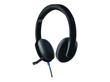Logitech H540 Stereo USB-A Zwart