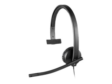 Logitech H570e Mono USB-A Musta