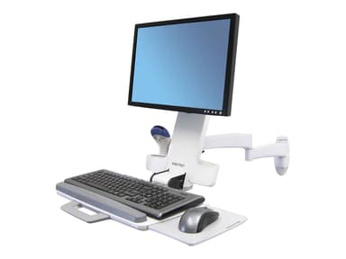 Ergotron Combi Arm 200-Serien Vit 