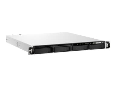 QNAP TS-h987XU-RP NAS Rack (1U) Intel Xeon E E-2334 16 GB DDR4 QuTS hero Sort, Sølv