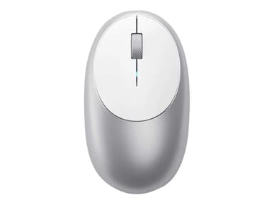 Satechi M1 datamus Kontor Ambidekstriøs Bluetooth Optisk Bluetooth Mus Sølv