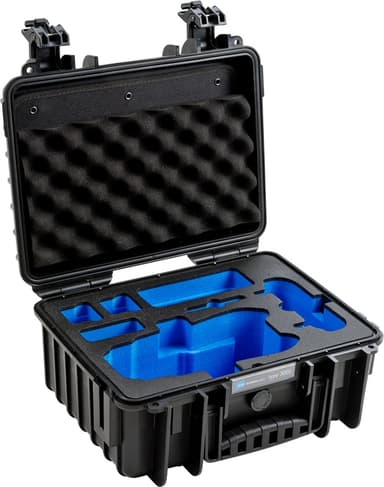 B&W International B&W 3000/B/MAVIC3 hoes voor cameradrones Hard case Zwart Polypropyleen (PP) 