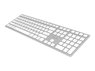 Cherry Kc 6000 Slim Keyboard For Mac Silver #us 