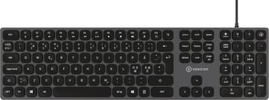 Voxicon PRIME KEYBOARD PX1 Koblet med ledninger (ikke trådløs) Nordisk