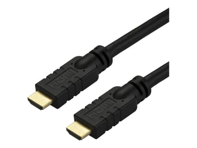 Startech 10m Hdmi 2.0 Cable 4k 60hz Active Cl2 Black 