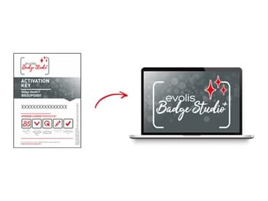 Evolis Electronic Upgrade Badge Studio 2.0 To Plus Edition 
