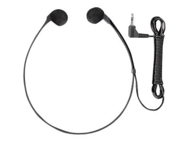 Olympus E103 Headset Bedraad Onder kin Muziek Zwart Stereo Zwart