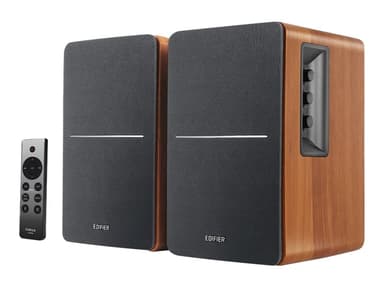 Edifier R1280DBs - Brown Musta, Puu