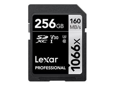 Lexar Professional 1066x 256 GB SDXC UHS-I Klasse 10 256GB SDXC UHS-I