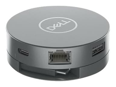 Dell DA305 Ledningsført USB 3.2 Gen 2 (3.1 Gen 2) Type-C Sølv USB 3.2 Gen 2 (3.1 Gen 2) Type-C