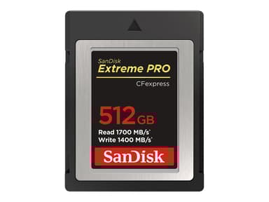 SanDisk SDCFE-512G-GN4NN minnekort 512 GB CFexpress 512GB CFexpress