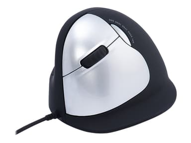 R-Go Tools R-go He Break Ergonomic Mouse Large Left Handed Wired 