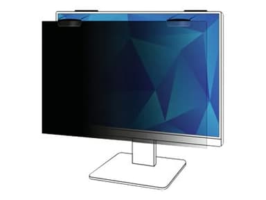 3M T Privacy Filter for 23.8in Full Screen Monitor with T COMPLYT Magnetic Attach 16:9 PF238W9EM Randloze privacyfilter voor schermen 60,5 cm (23.8") 16:9