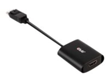 Club 3D CLUB3D CAC-1085 kabelomvandlare (hane/hona) Displayport 1.4 HDMI™2.1 Svart DisplayPort 1.4 HDMI 2.1